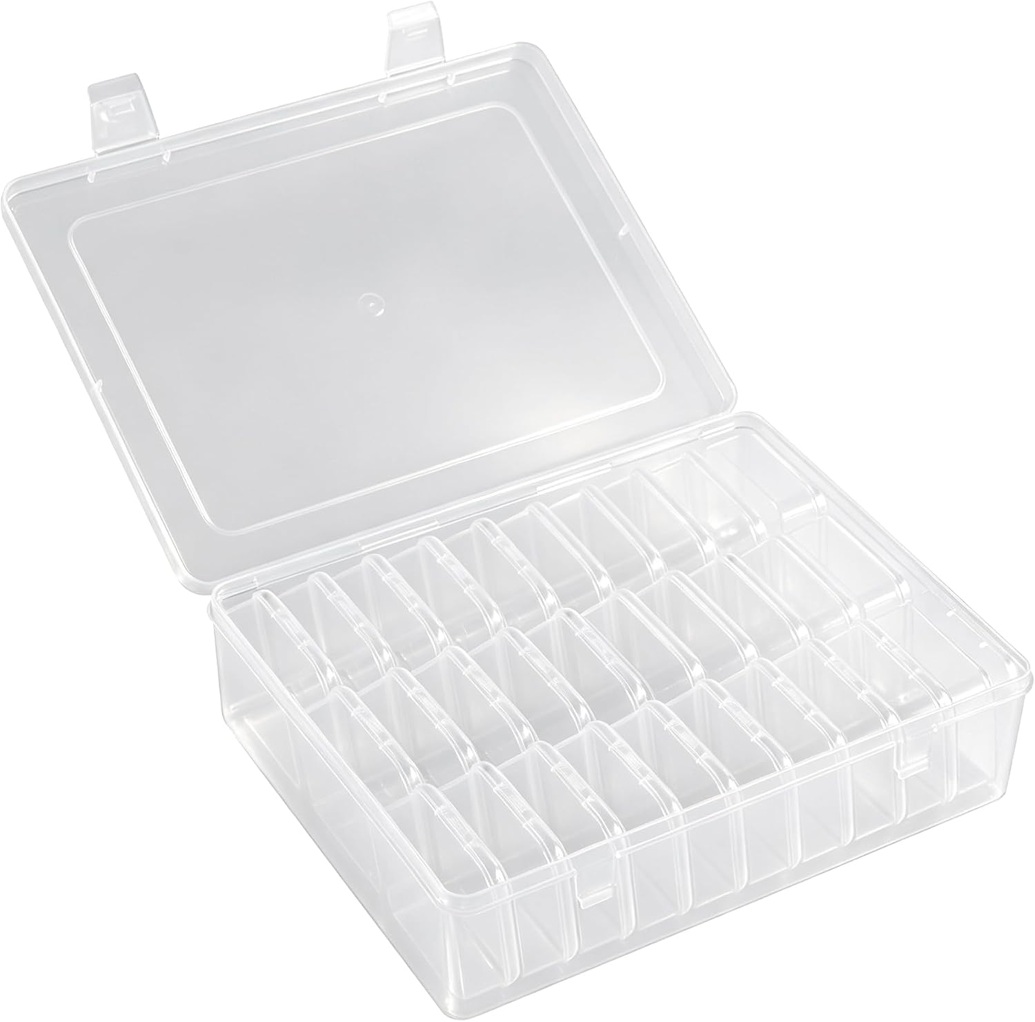 120 PCS Bead Organizer Box, Clear Small Storage Containers, Mini Plastic Containers for Jewelry Making, Diamond Painting Storage, Beads, Rings and Small Parts Organization