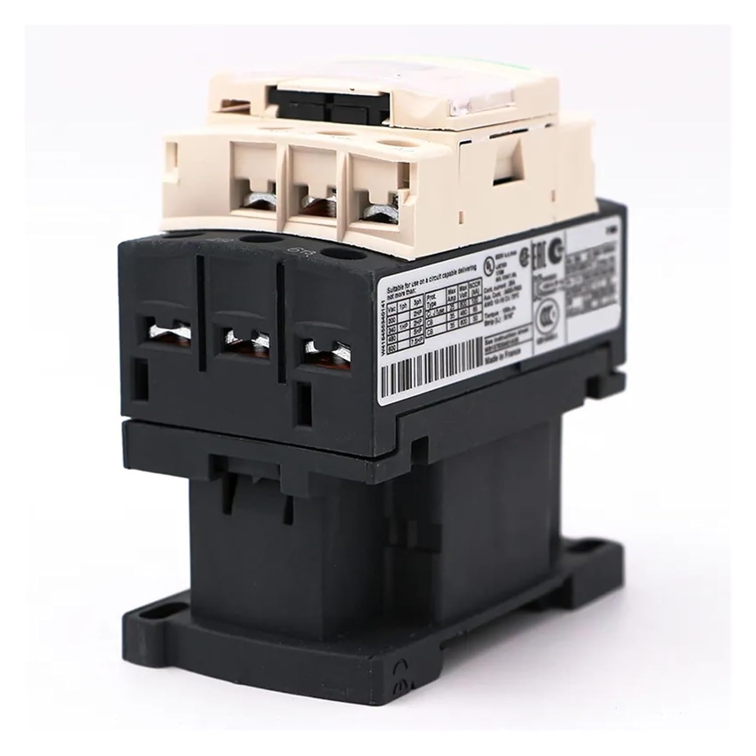 LC1D09N7 AC 電磁接触器 3P 3NO LC1-D09N7 9A 415V コイル