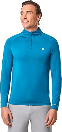 Mens Golf Pullover - UPF 50+ Sun Protection - Fairway