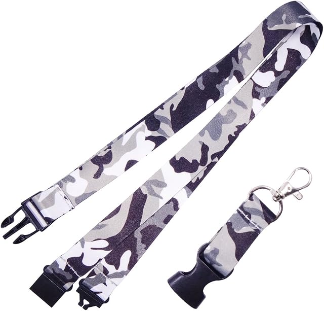 Lanyard Neck Strap, Two-Sided Printing in Full Colour and for Mobile Badge Holder, Card Holder, Key Keychain