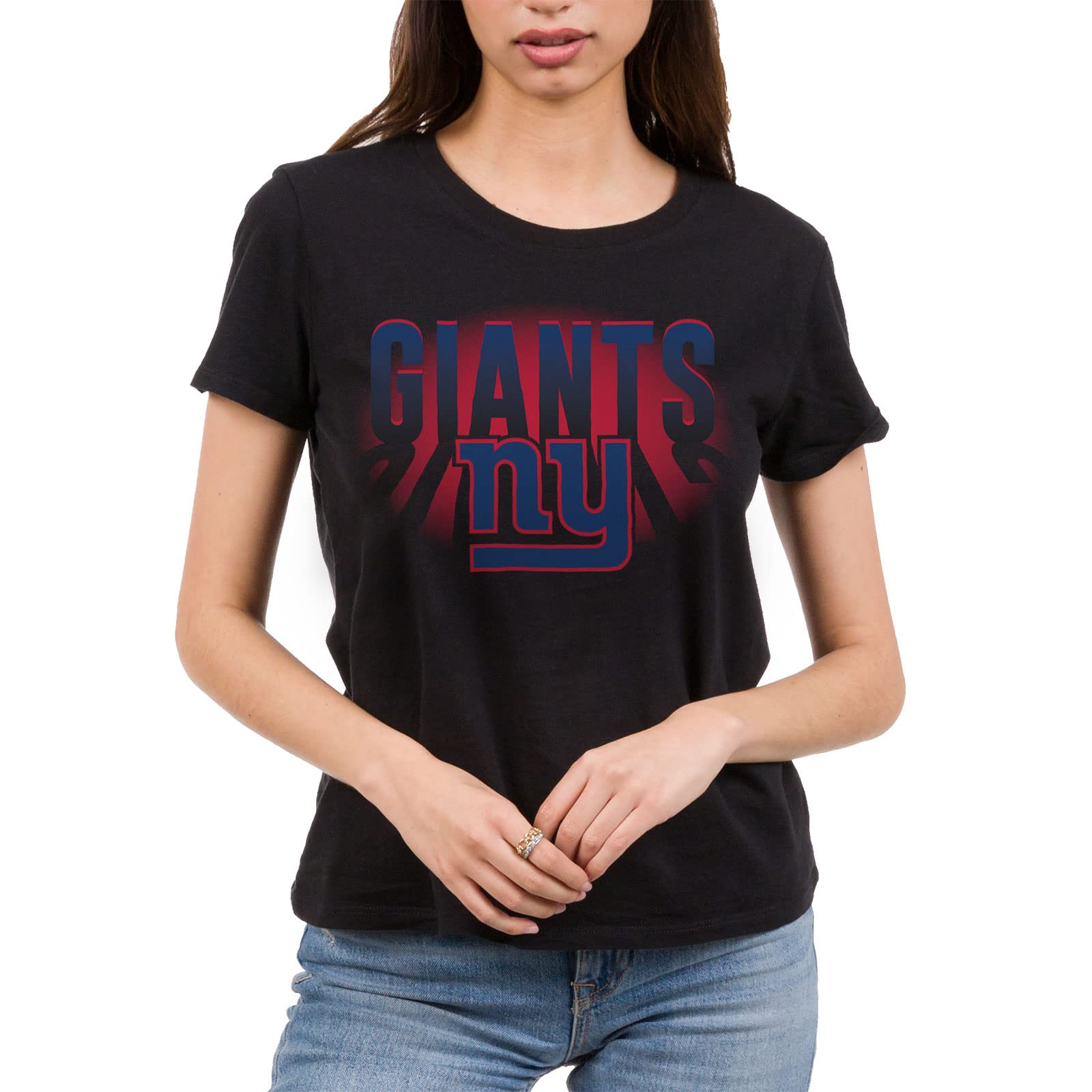 Junk Food Clothing x NFL - New York Giants - Team Spotlight - Women's Fan T-Shirt