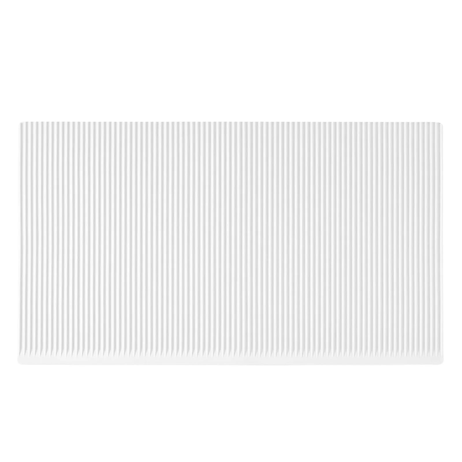 Wajjwi Transparent 2Pcs Lining Drawer Pad Washable Non-Slip Refrigerator Mats Cupboard Shelf Liners Covers Pads Table Placemats For Shelves(Transparent)