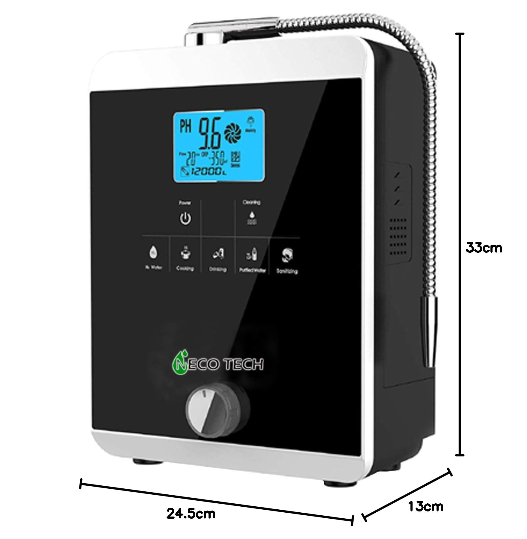 NECOTECH AL-808B 11 plates Antioxidant Alkaline Water Ionizer