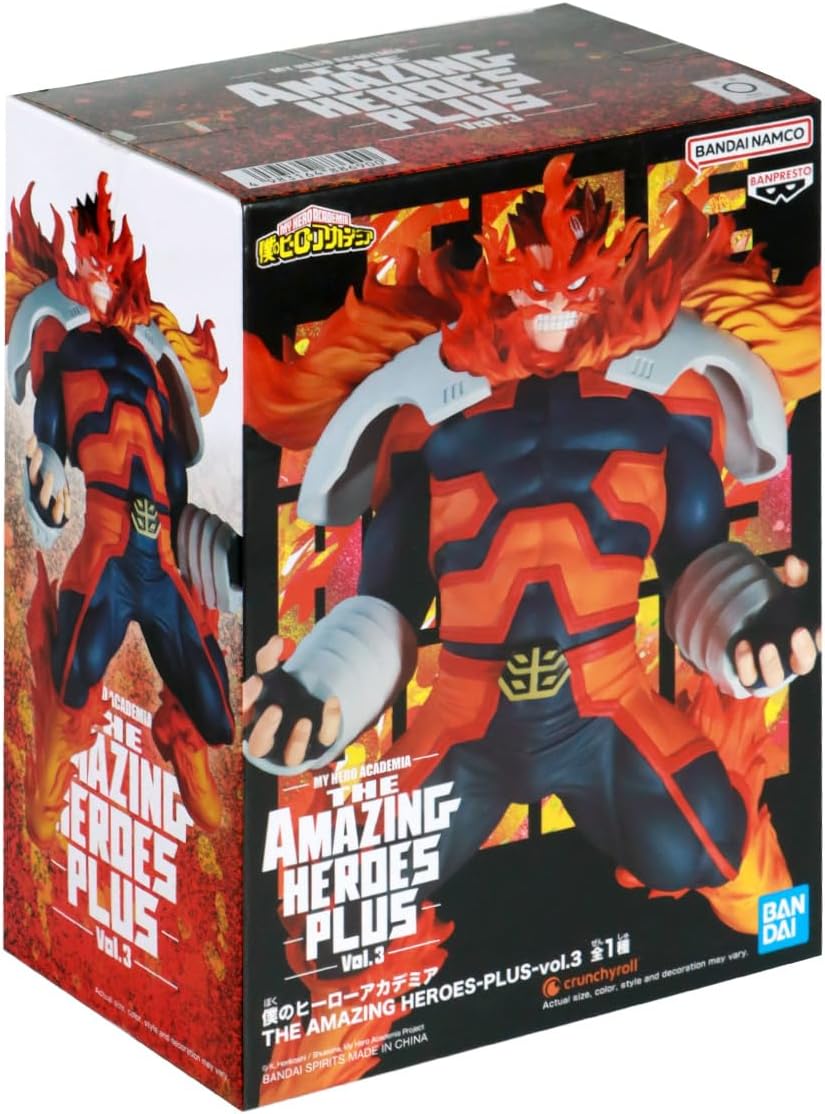 Banpresto - My Hero Academia - Endeavor vol. 3, Bandai Spirits The Amazing Heroes -Plus- Figure