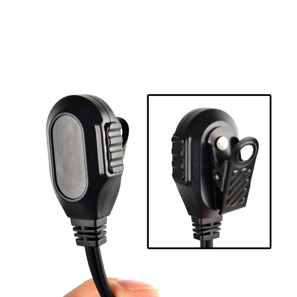 Auricolare A Forma Di D PTT Per Radio Motorola CP040 CP200 XTNi DTR VL50