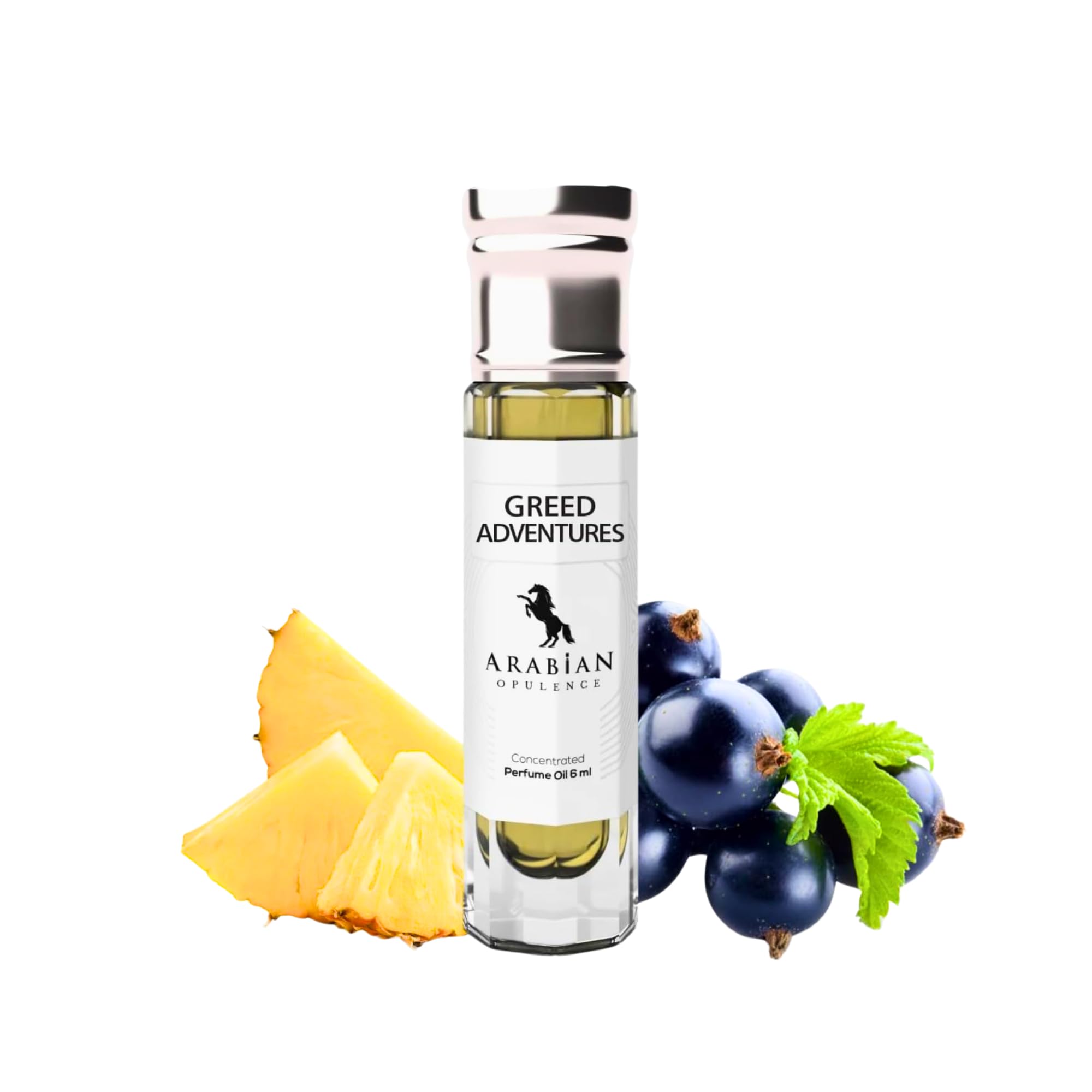 FR78 GREED ADVENTURES Roll-on Perfume Oil | Concentrated Fragrance Body Oil | Long Lasting Oil Based Perfume for Men | Travel Size Alcohol-Free (6ml)