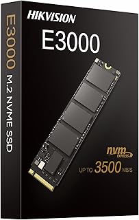 هارد SSD داخلي E3000 من هايكفيجين بذاكرة مستديمة داخلية بمنفذ PCIe M.2 سعة 256GB، وسيط تخزين داخلي ذو حالة ثابتة، جيل 3×4، 2280، ذاكرة فلاش ناند ثلاثية الأبعاد، سرعة قراءة تصل إلى 3500 ميجابايت/ثانية