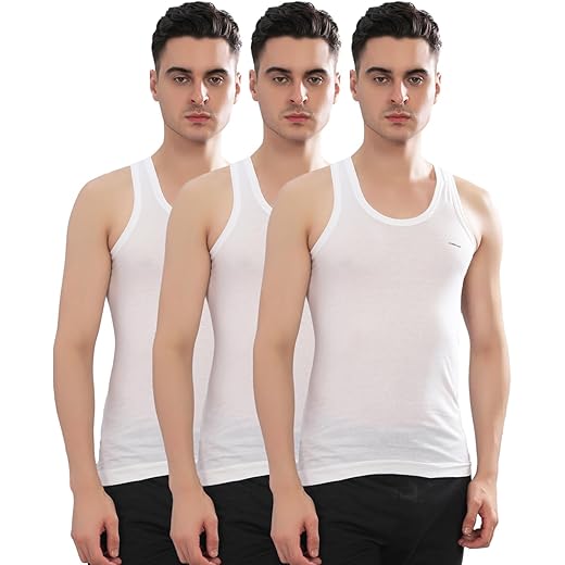 Mens Solid Regular Fit Vest