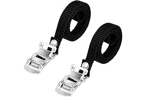 2 PCS Bike Pedal Straps for Enhanced Grip and Safety