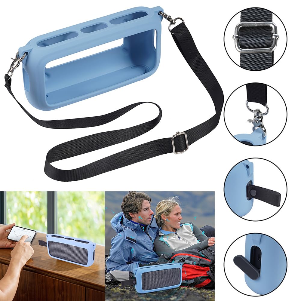 Custodia da trasporto per Anker Soundcore Motion Boom Altoparlante Esterno, Tracolla regolabile Soundcore Motion Boom Speaker Case Cover