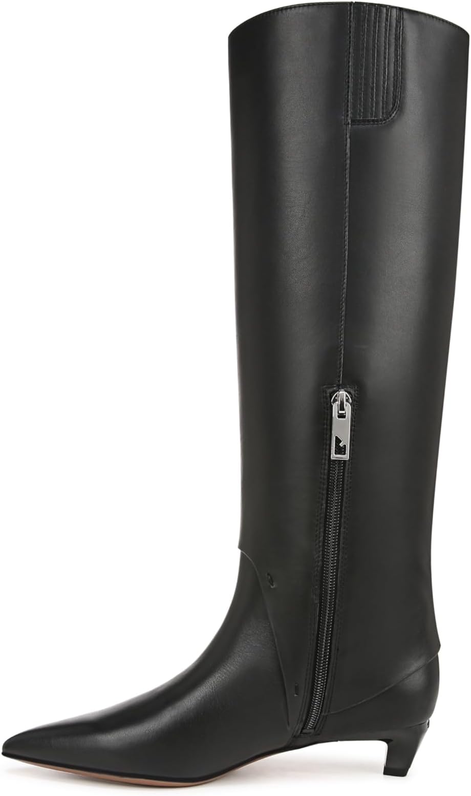 Franco Sarto womens Martin Pointed Toe Kitten Heel Tall Boot