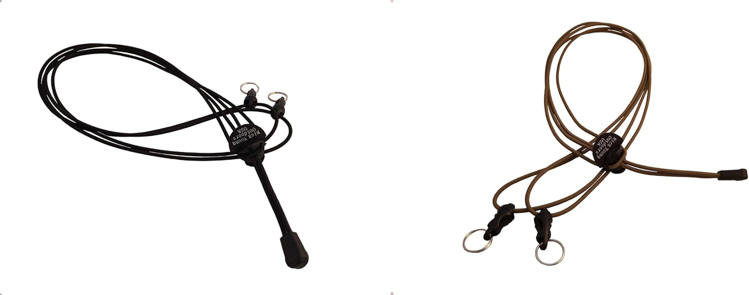 Rick Young Outdoors Bino Harness Bundle – Ultralight Binocular Harness & Accessories for Hunting, Birdwatching, and Outdoor Adventures