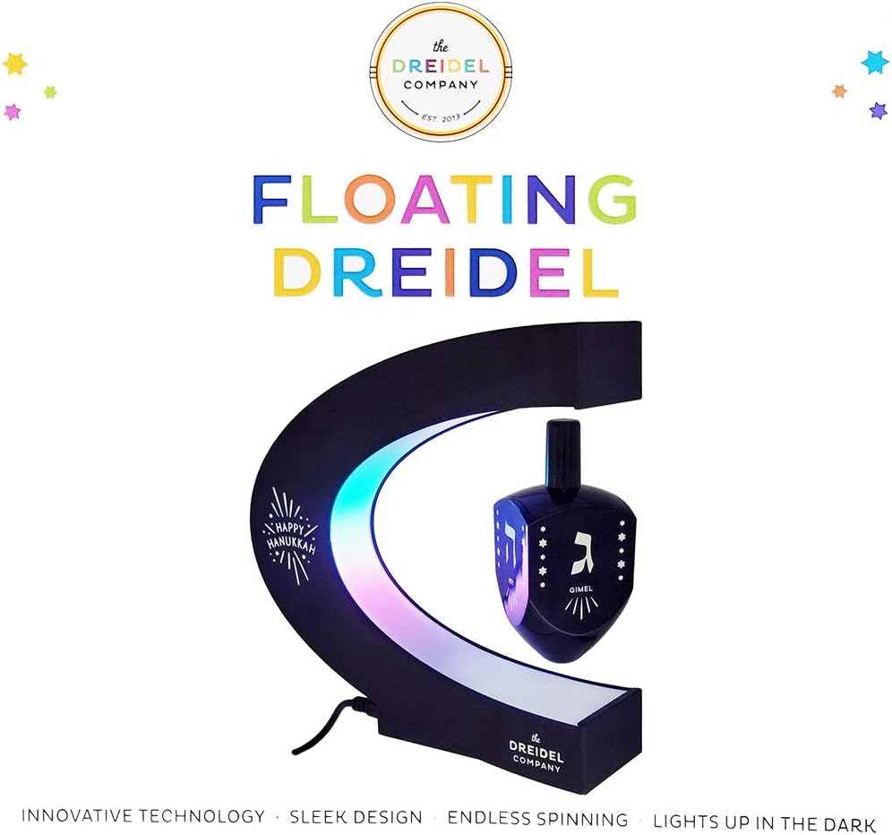 Hanukkah Floating Dreidels, Chanukkah Decorations (Levitating Hanukkah Decor)