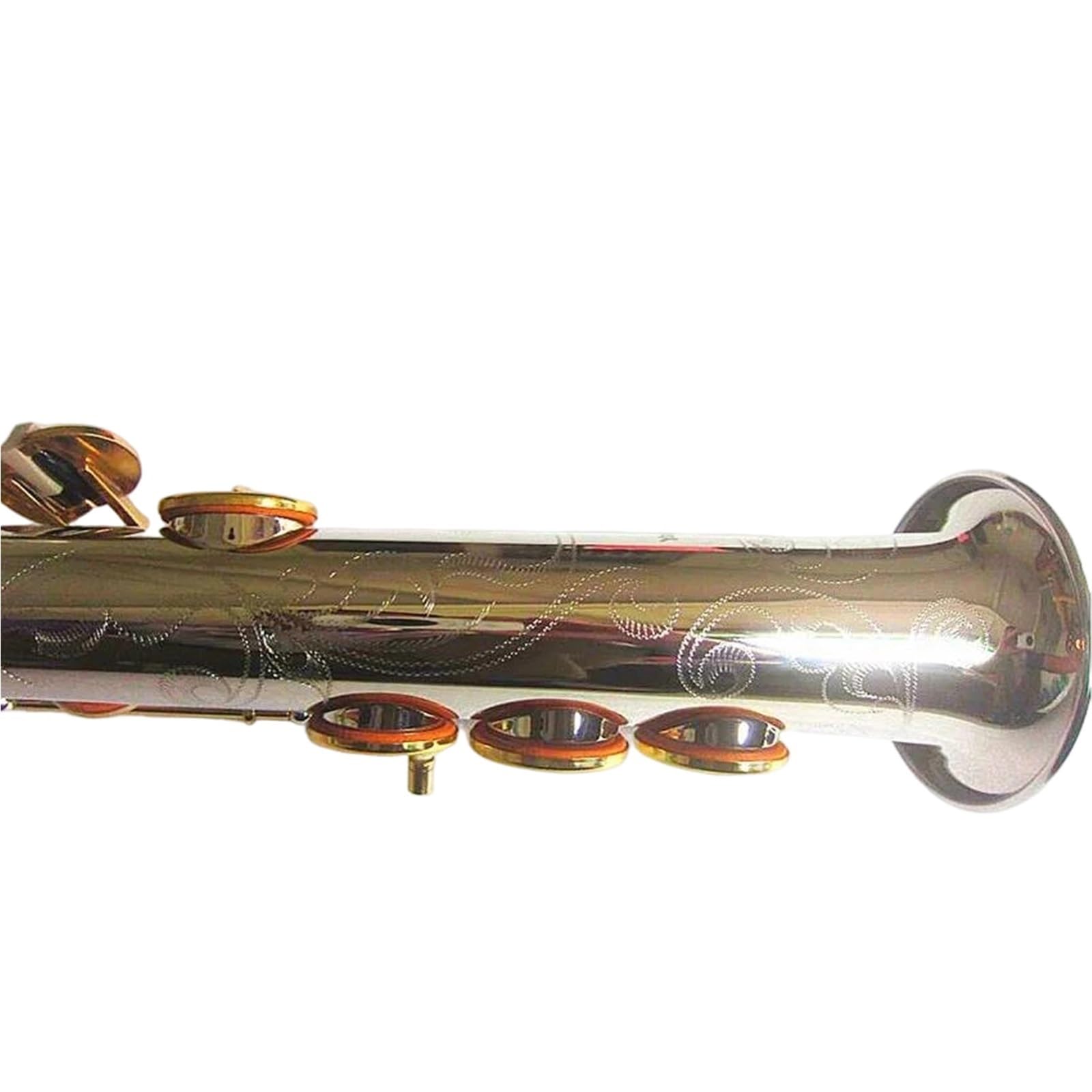 Saksofony Saksofon Sopranowy Rura Prosta Instrument W Tonacji B Materiał Niklowo Srebrny Twardy Futerał