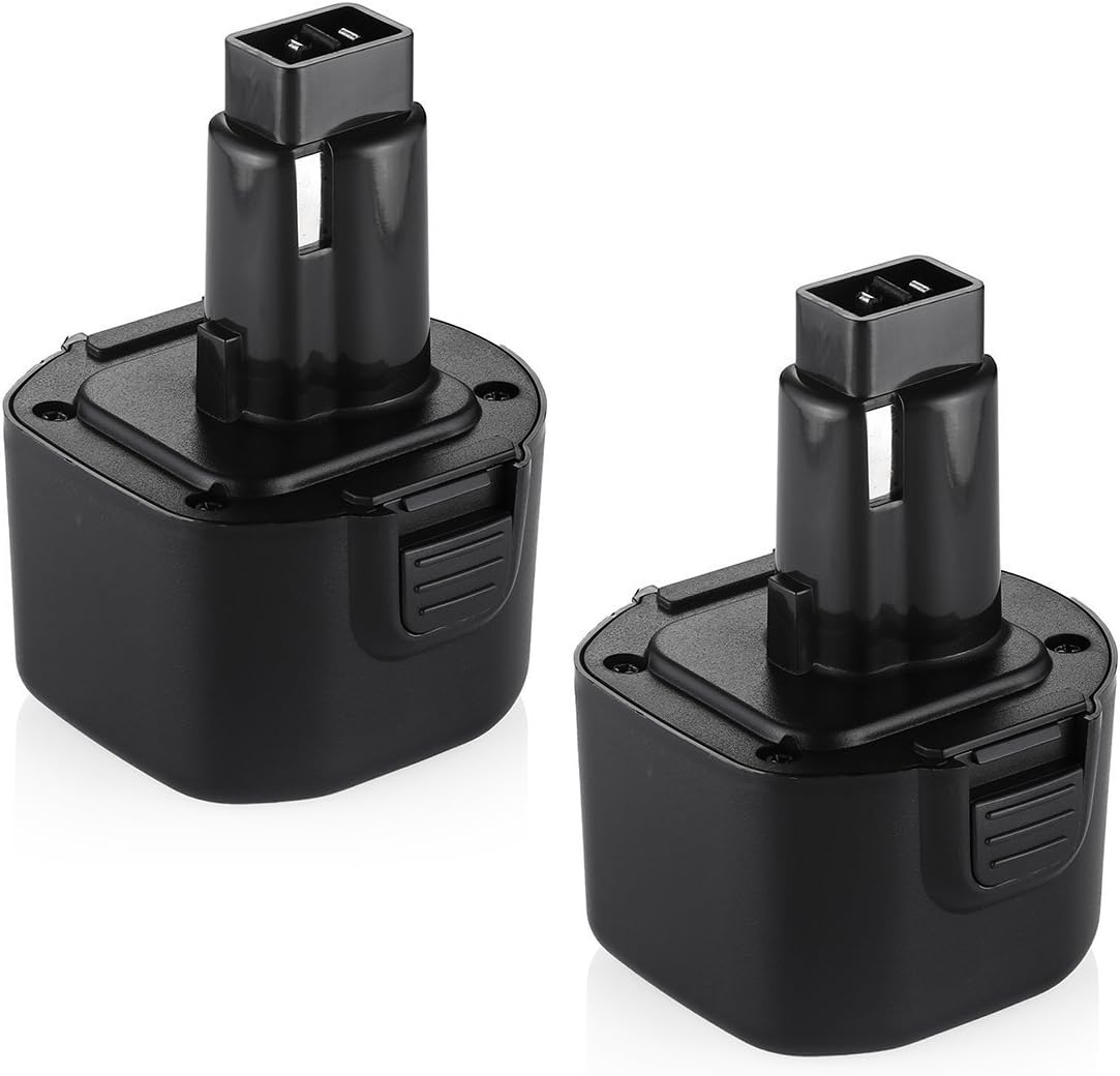 Powerextra 9.6V Battery for Dewalt Dw9061 Dw9062 De9036 De9062 Dw9614 Dw050 Dw902 Dw911 Dw921 Dw926 Dw926k Dw926k2 Dw955 Dw955k2 Dw967k;Black and Decker PS120 Fire Storm Replacement Power Tool Battery
