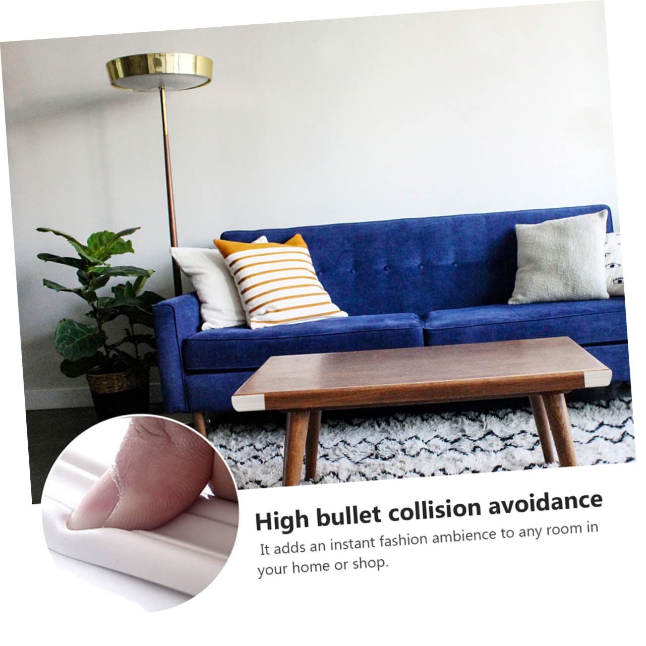 BELLIFFY DIY PVC Caulk Strip Self-Adhesive Tile Edge Trim Tiles Adhesive for Floor Peel and Stick Caulk Strip Tape