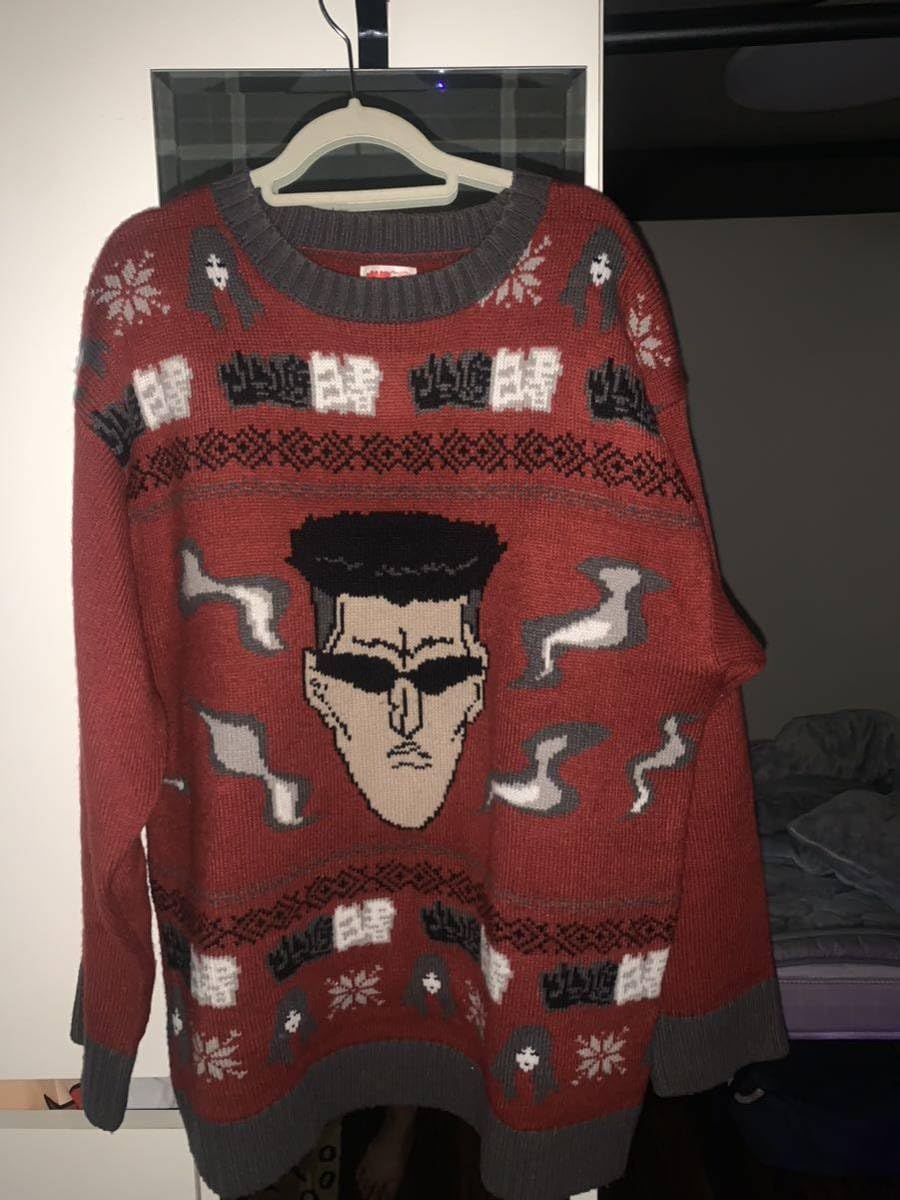 Amazon.co.jp: 幽 遊 白書 アグリーセーター フリーサイズ 戸愚呂弟