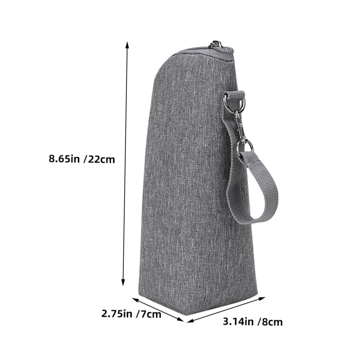 ifundom 2pcs Insulated Milk Bottle Bags for Portable Thermal Storage Organizers Water Resistant Bottles Holder Lightweight Secure Zipper Convenient for Outings
