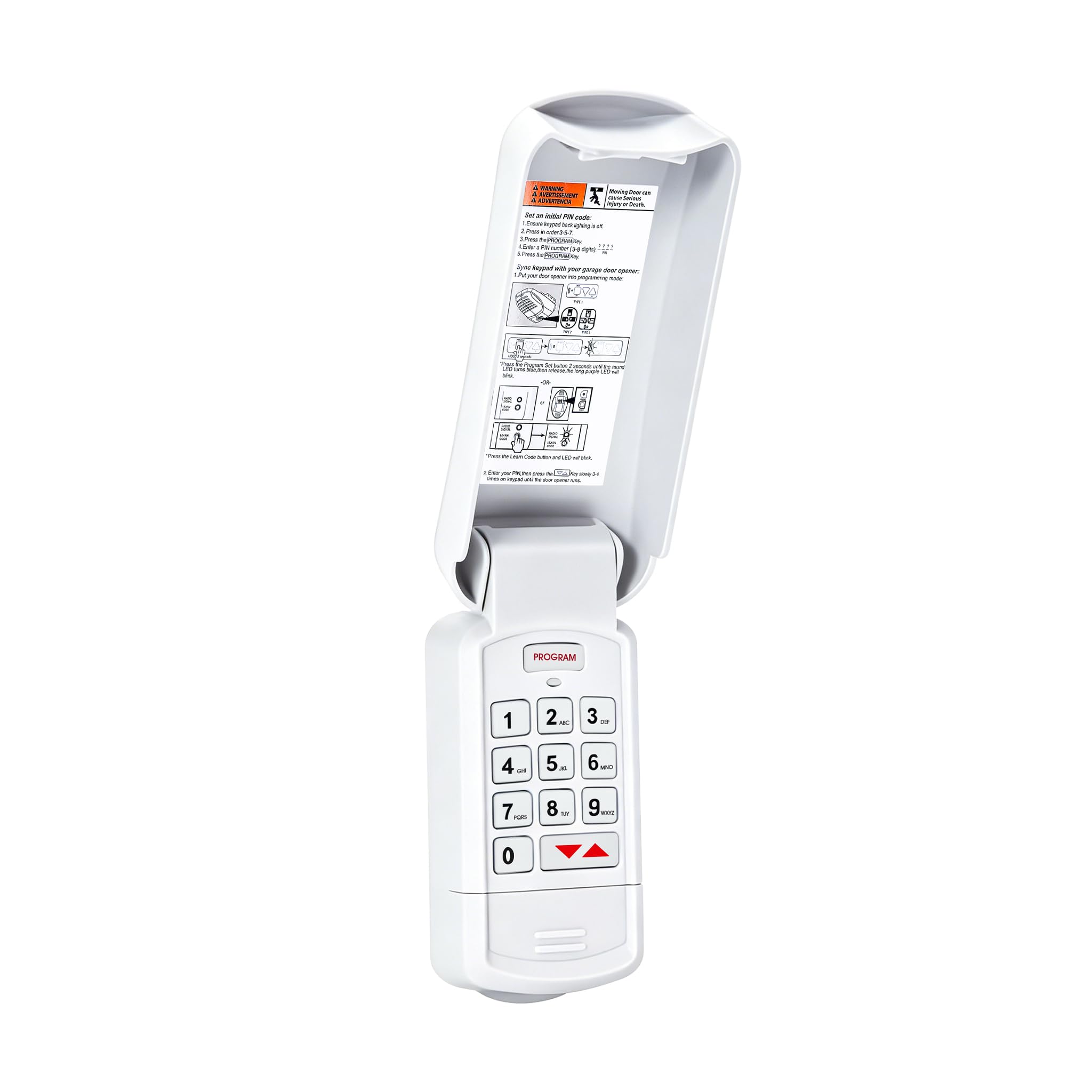 Amazon.com: OKP-BX Wireless Keypad for Overhead Door Garage Door