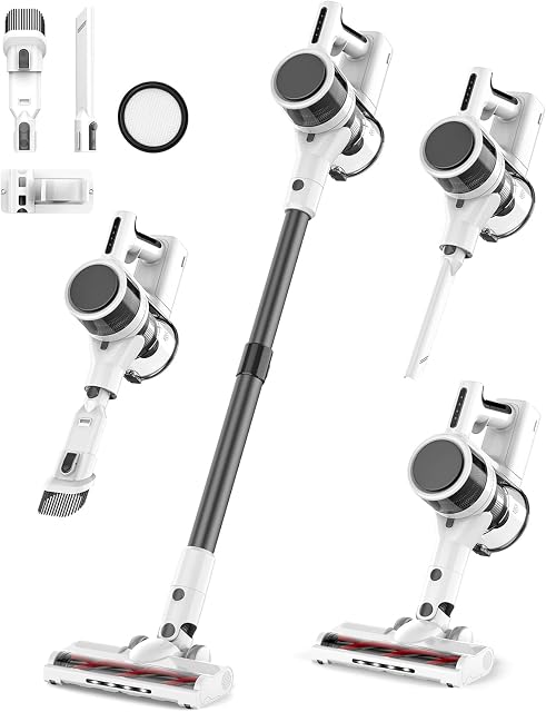 Cordless Vacuum, 80,000PRM Stick Vacuum
