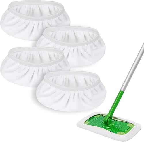 Ashsajkd Almohadilla de limpieza de repuesto de fregona de fibra gruesa compatible con trapeadores húmedos Swiffer, tiene un fuerte poder de disponible en Yaxa Venezuela