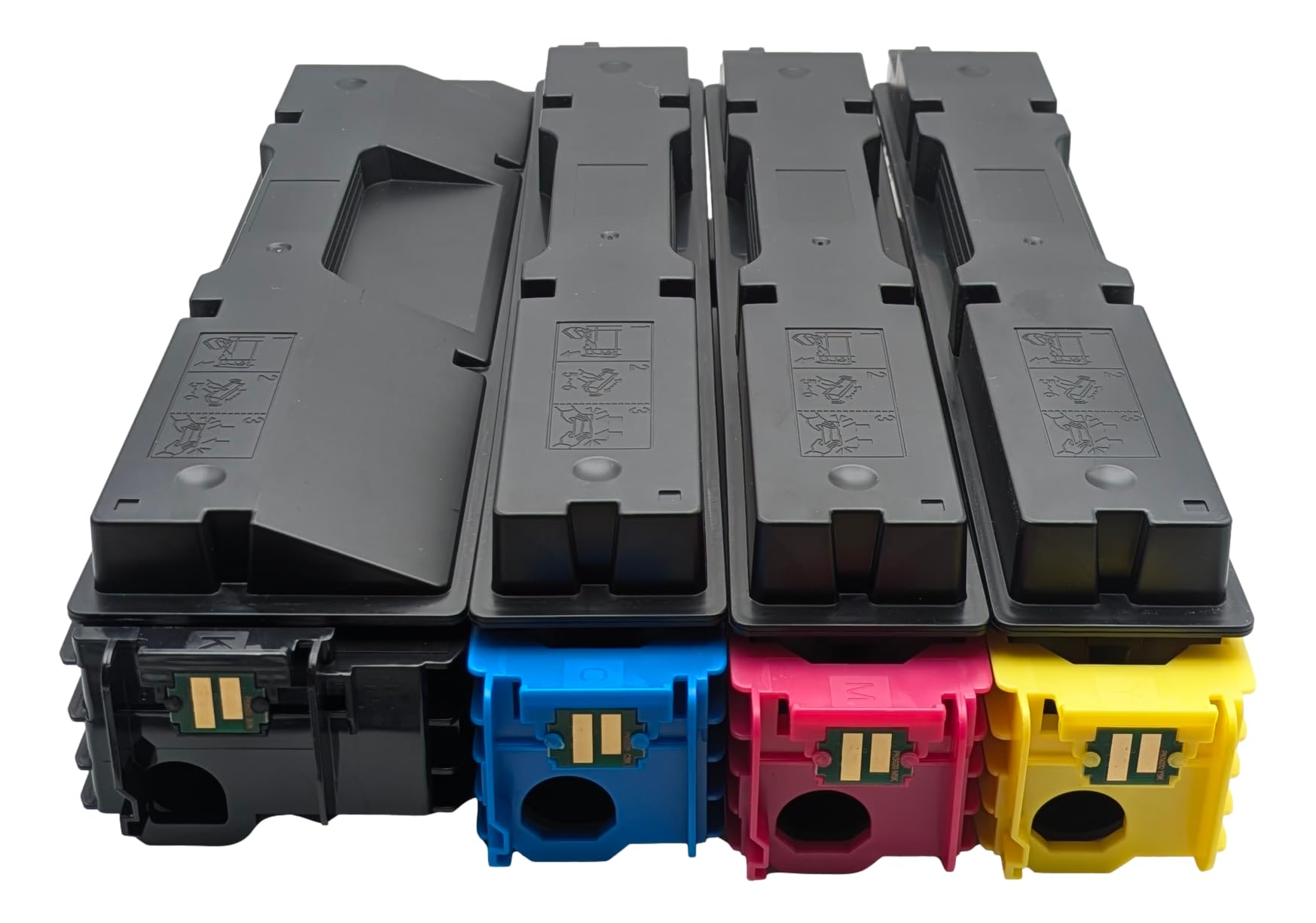 OBV Toner-Set kompatibel für Utax Triumph-Adler P-C4063DN P-C4063i MFP P-C4067i MFP PK-5021 PK-5021K/C/M/Y 1T02Z00UT0 1T02Z0CUT0 1T02Z0BUT0 1T02Z0AUT0 Schwarz Cyan Magenta Gelb 13000/10000 Seiten
