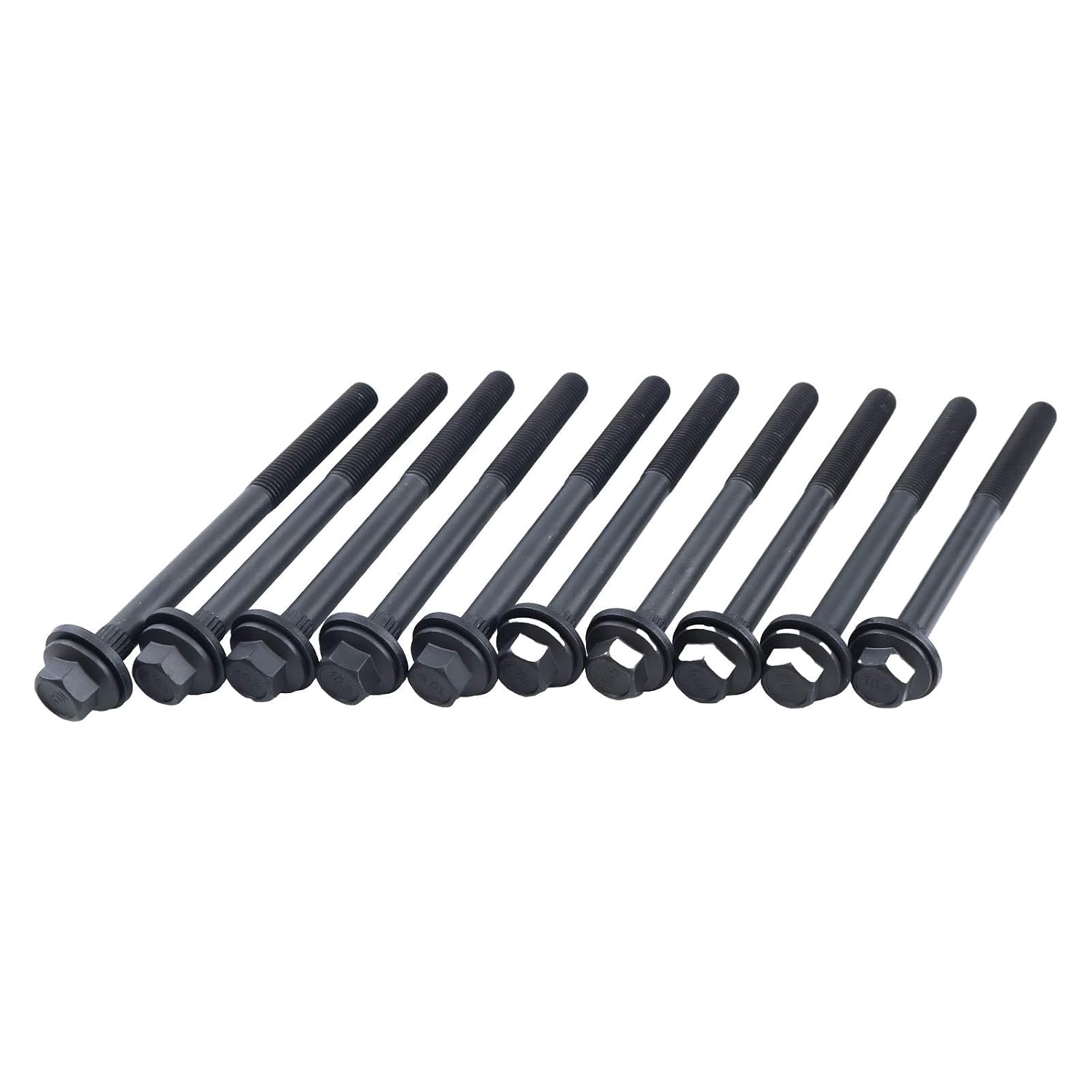 NETYNAPI Head Bolt Set ES71028 Compatible with Chrysler PT Cruiser 2.4L 2001-2010 for Jeep Liberty 2003-2005 TJ Wrangler 2003-2006 2.4L Replace for FEL-PRO