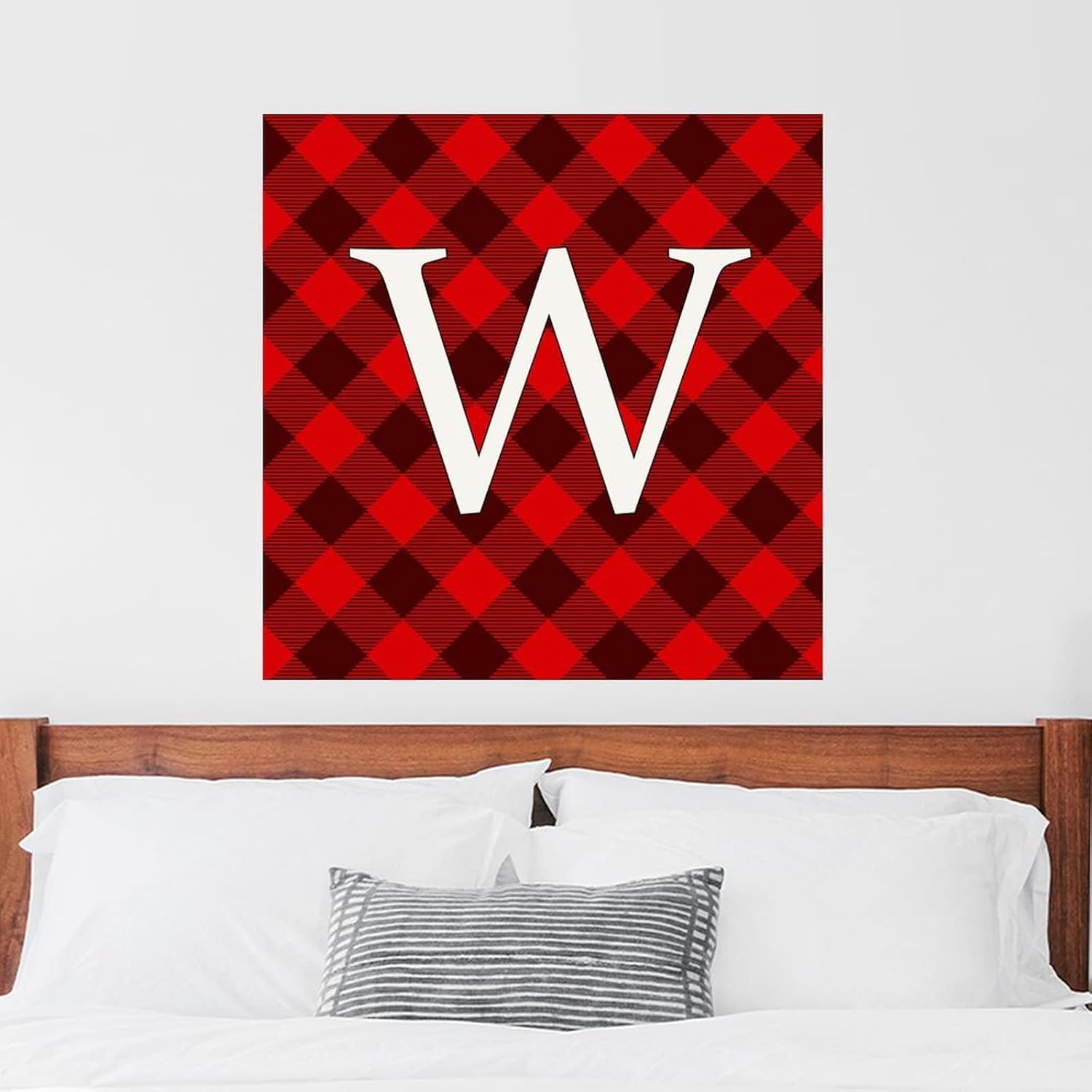 Monogram Letter W Decals for Walls Inspirational Wall
