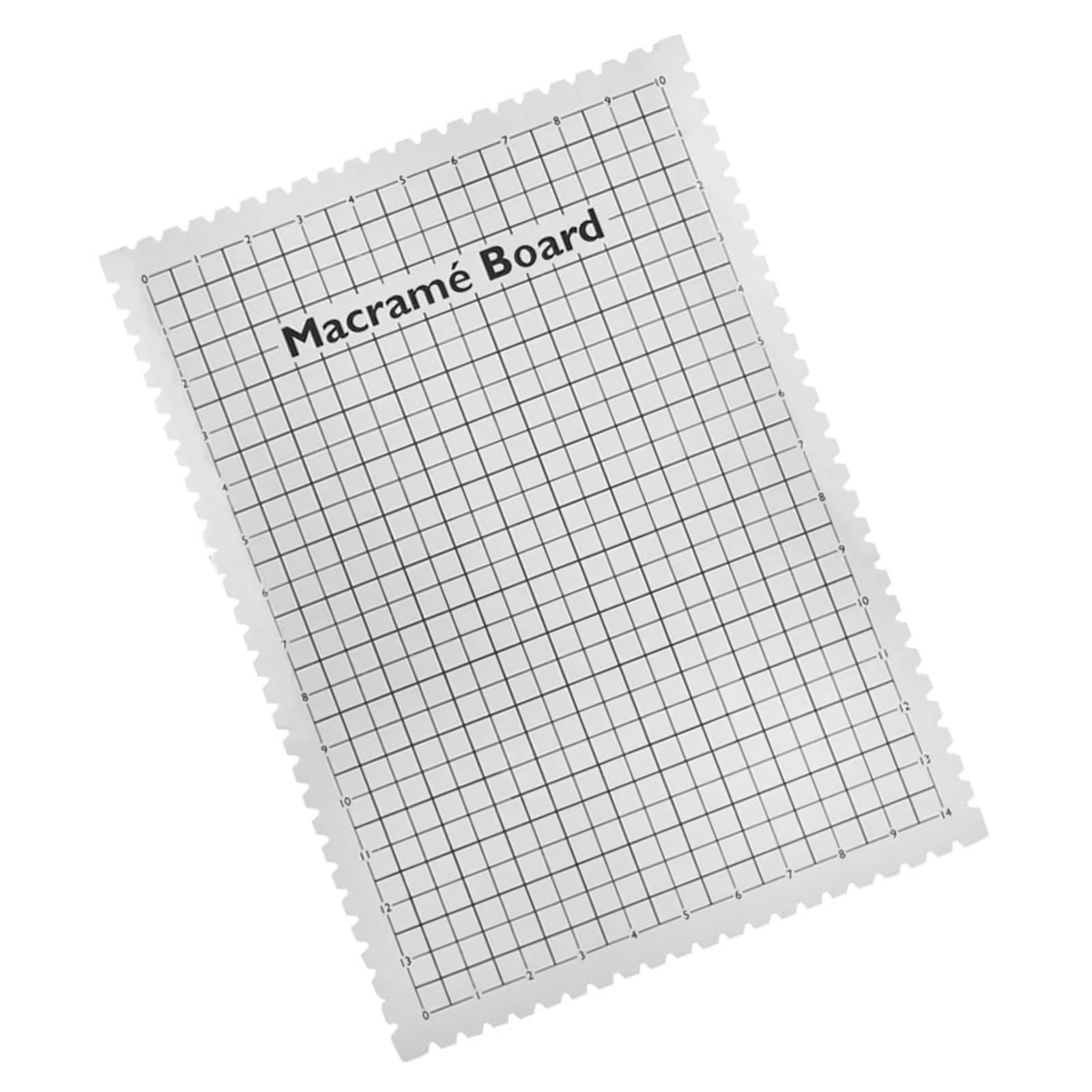 Yhplxyuus Large Macrames Board Grids Board 39x29x5cm for Braiding Cording Creating Macrames and Knotting Creation Project