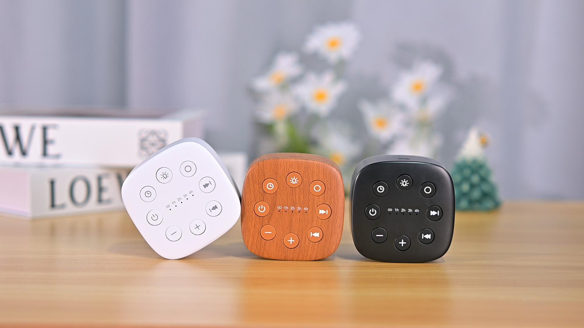 PKKP White Noise Machine, 4-in-1 Bluetooth Soundbox, Natural Sound Box