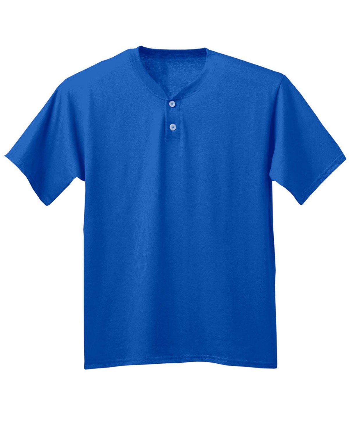 A4 Drop Ship Youth A4 Tek 2-Button Henley, Small, Royal