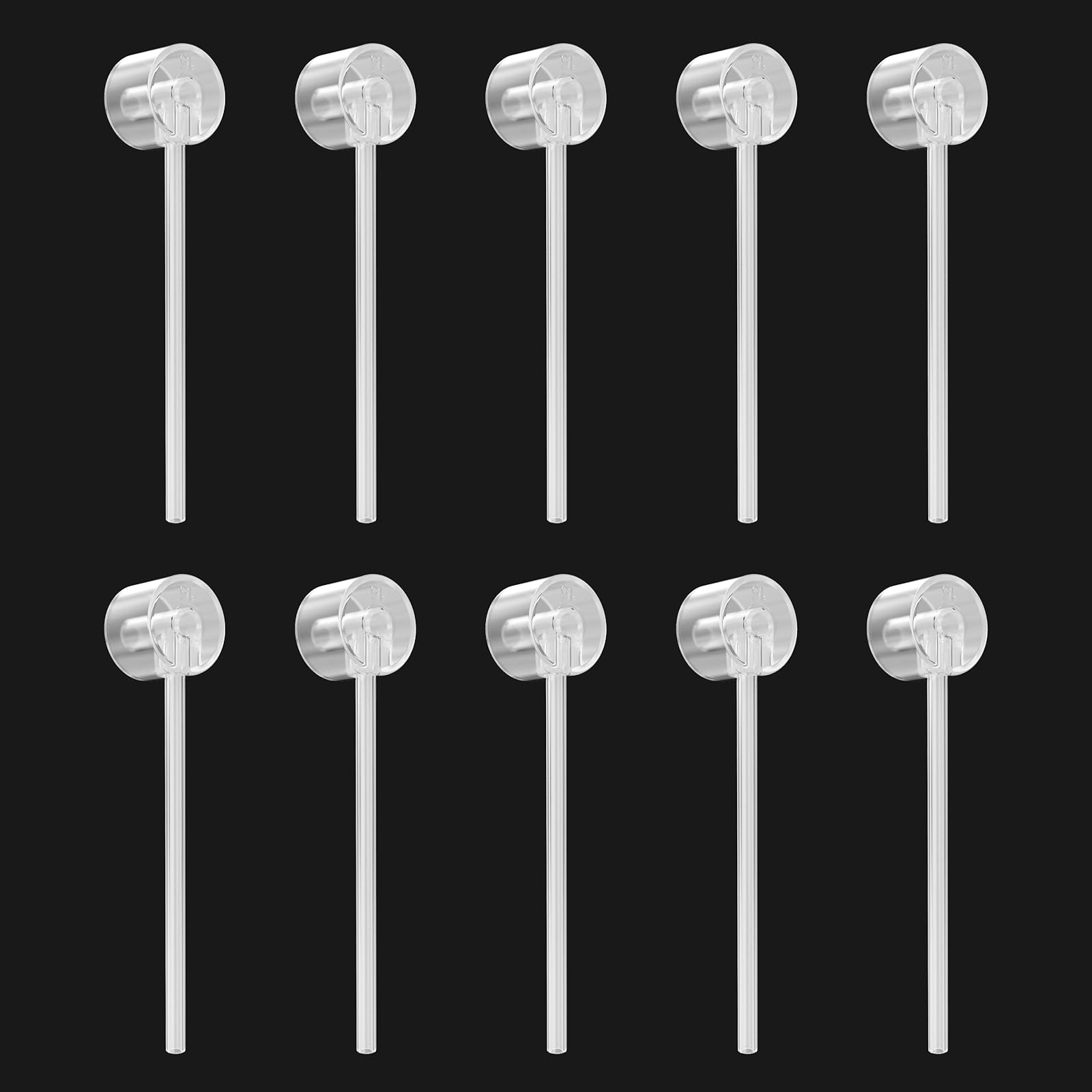 Perfume Refill Pump Bottle Dispenser Cosmetic Dispenser Pump Transfer Tool for Travel Refillable Perfume Spray Bottle (10 Packs)