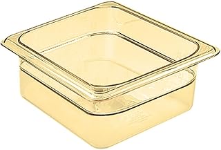 Cambro Sixth Size High Heat Food H-Pan, 6 3/8 x 6 15/16 inch - 6 per case.