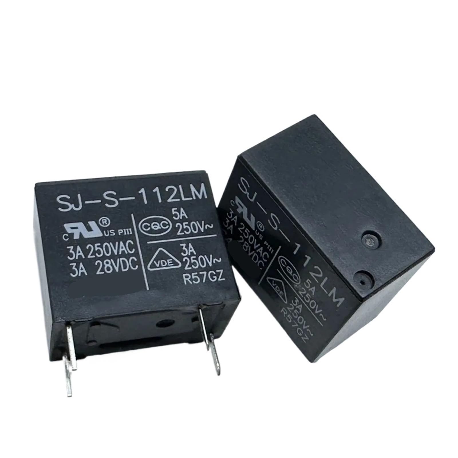 YZWRWRMKTB 1pc SJ-S-112LM 12V-3A (32F-1A) Relay 4pins