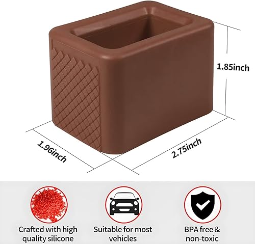 Miniatura 2 de Paquete de 2 soportes para hebilla de cinturón de seguridad, fácil acceso a las hebillas de los asientos traseros, hebilla de cinturón de seguridad