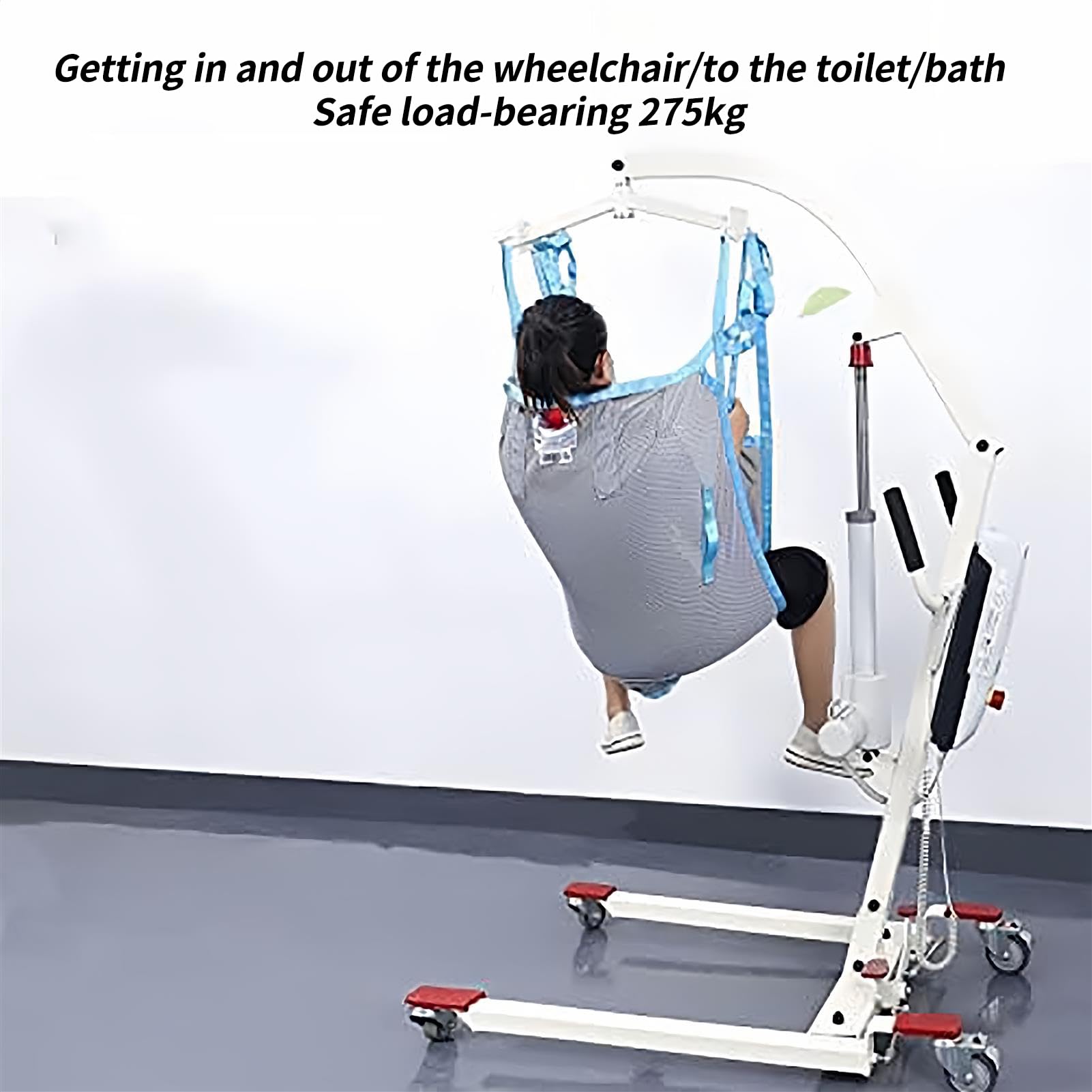 Ganzkörper-Toiletten-Transferschlinge mit Toilettenöffnung für ältere Menschen und Hebehilfe