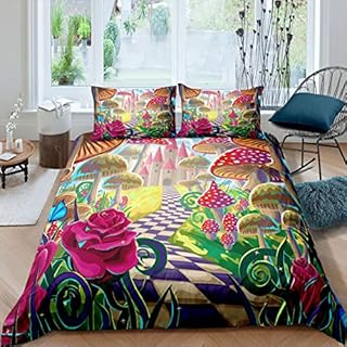 Homemissing Sun and Moon Duvet Cover Boho Exotic Bedding Set Galaxy Astrology Comforter Cover for Boys Girls Teens Cute Zodiac Signs Bedding & Linen Double