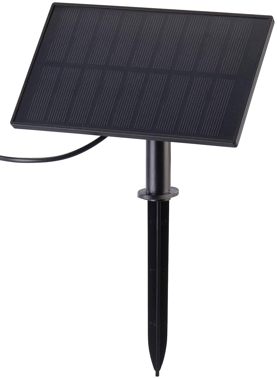 Royal Gardineer Bewässerung Solar: 2er-Set Solar-Bewässerungssysteme für 30 Pflanzen, bis 45 l/Std., LCD (Bewässerung System Gewächshaus, Solarbetriebene)