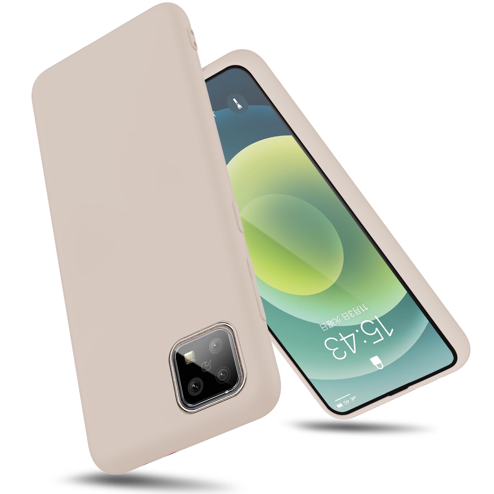 Aquos Sense 4 ケース Sense 5G ケース SH-41A/SH-53A/SH-RM15/SHG03 ケース シリコン ストラップホール付き ソフト TPU 柔らかい 薄型 耐衝撃 衝撃吸収 傷付き防止 指紋防止 さらさら手触り 持ちやすい 滑り止め ワイヤレス充電 アクオスセンス4 用カバー 白 MDY-WXPY-02-04