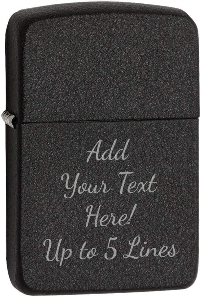 Zippo Lighter -Personalized Message Engraved Customized for 1935 Replica Original Zippo Lighter 1935 No/slashes