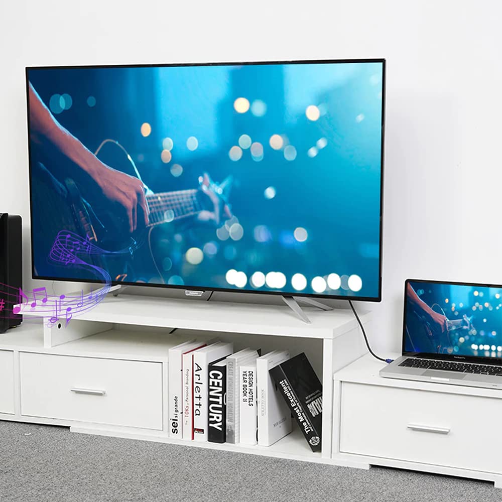 Retoo Kabel do monitora VGA, VGA na VGA 1,4 m, wtyczka do wtyczki, kabel przedłużający do monitora komputerowego, kompatybilny z HDTV, wyświetlaczami, projektorami, D-SUB obsługuje Full HD 1080P