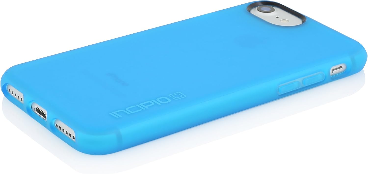 Incipio NGP iPhone 8 & iPhone 7/6/6s Case with Translucent, Shock-Absorbing Polymer Material for iPhone 8 & iPhone 7/6/6s - Cyan