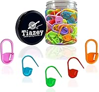 Vista 1 de 80 marcadores de punto de bloqueo jumbo, marcadores de ganchillo de punto más grandes, clips de aguja, pasadores de seguridad, ganchos de ganchillo