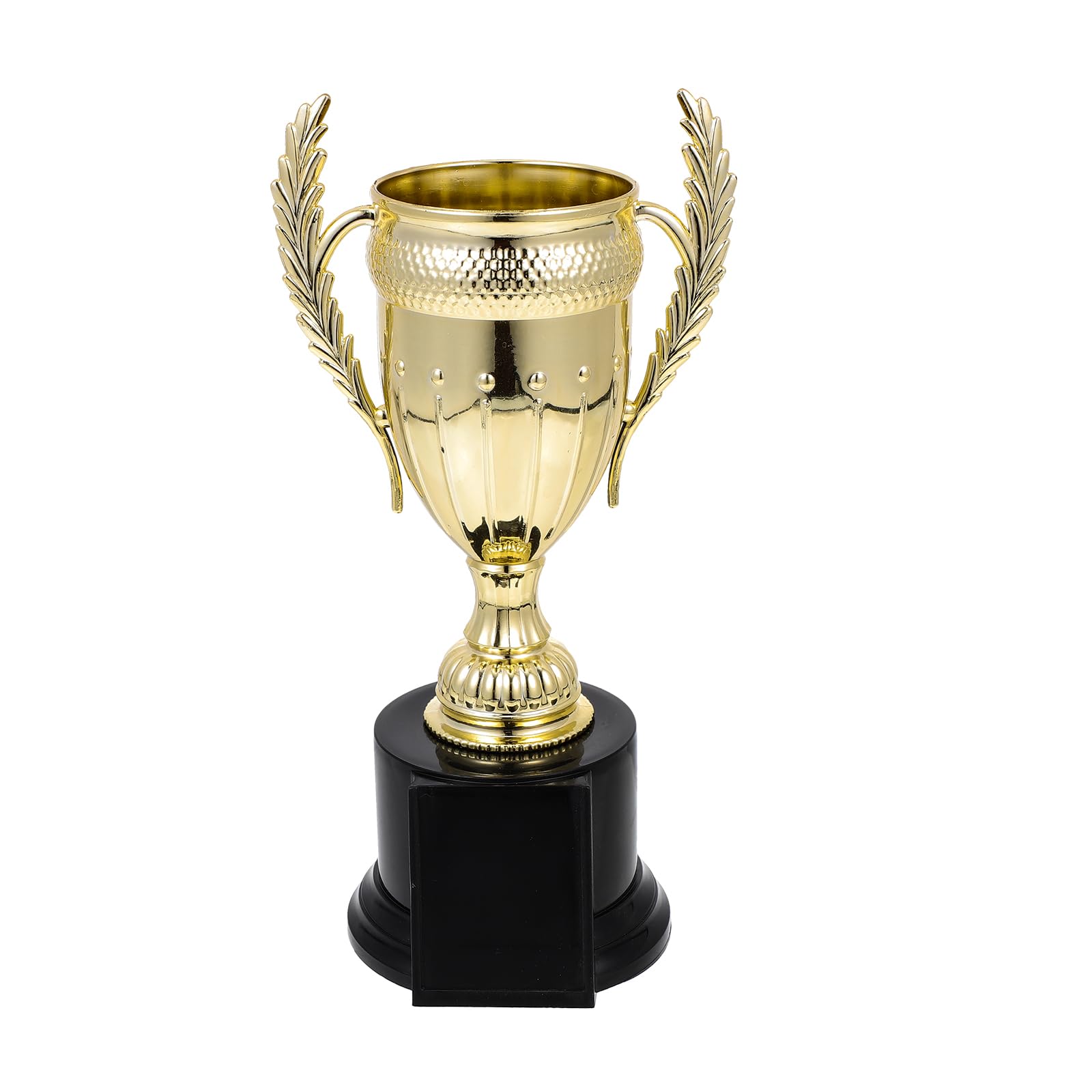 BESPORTBLE 9 Inch Gold Award Trophy Cup, Plastic Winner Trophy with Golden Finish, Lightweight Prize for Sports Events, School Rewards, Competitions, Classroom Awards and Party Favors