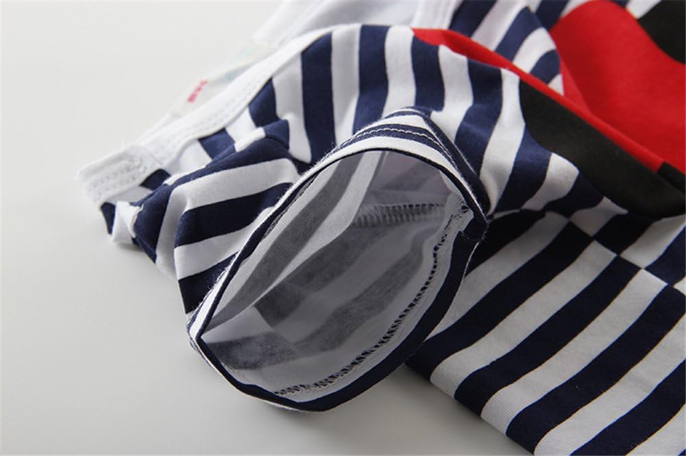 Mud Kingdom Toddler Girls' Cartoon Cute Set T-Shirt and Tutu Skirt Outfit - Image 5