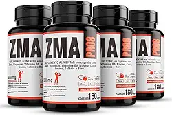 Floral Ervas do Brasil, Zma Pro 4x 180cap Magnésio Zinco Boro Cromo Selênio Cálcio