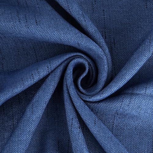 Image of Cute Bottom Bunk Bed Curtain Student Dormitory Blackout Cloth Bedding Tent Bed Canopy Single Sleeper, Dark Blue