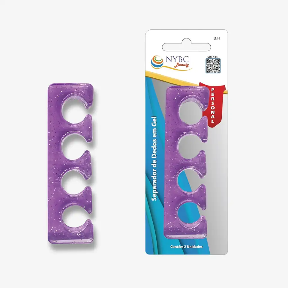 Separador Em Gel Para Dedos De Pés Nybc Beauty