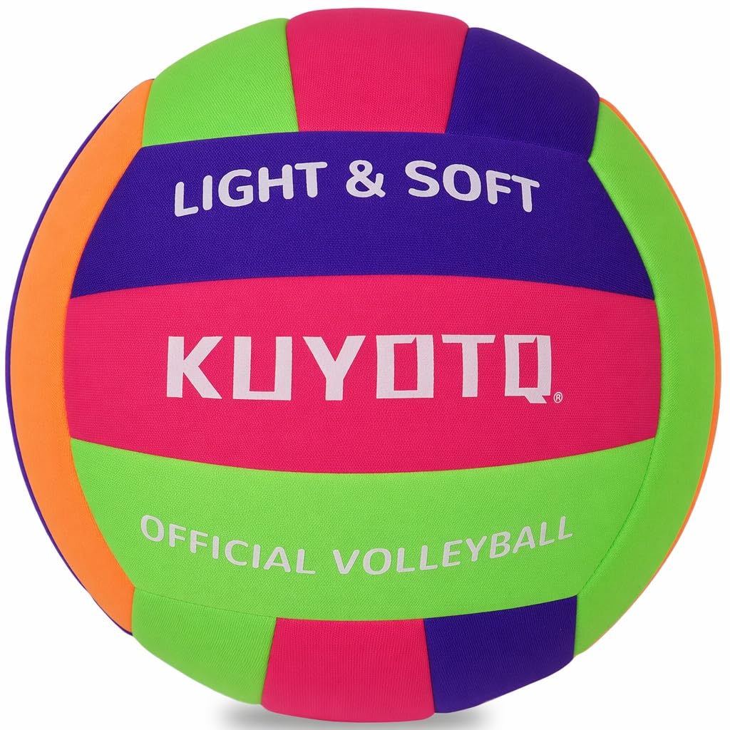 Soft Indoor Volleyball Lite for Indoor Practice Volley Super Soft and Lite Safe Sport Gea…