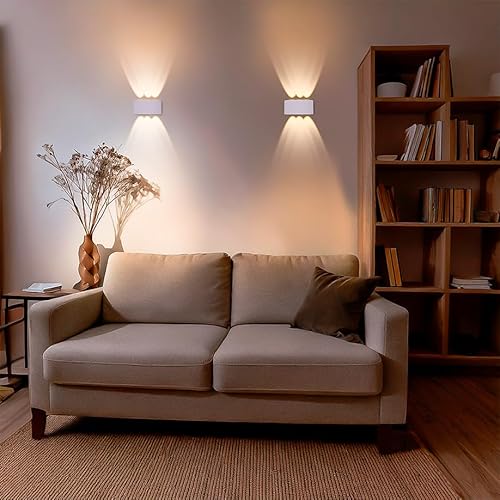 Arandela Meia Lua Led 6w 6 Fachos Ip66 Bivolt 3000k (Preto)